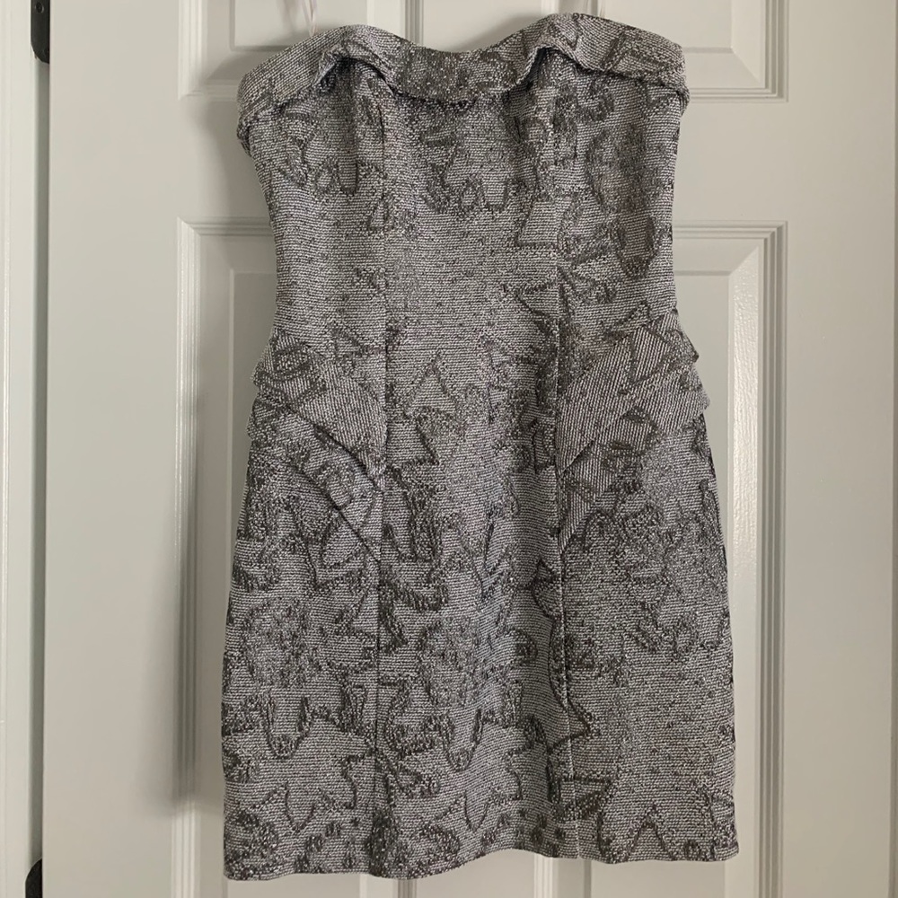 Short Silver Dress